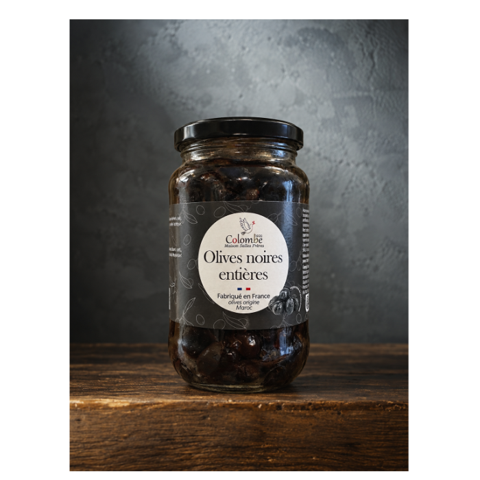 Torrsaltade oliver 370ml La Colombe
