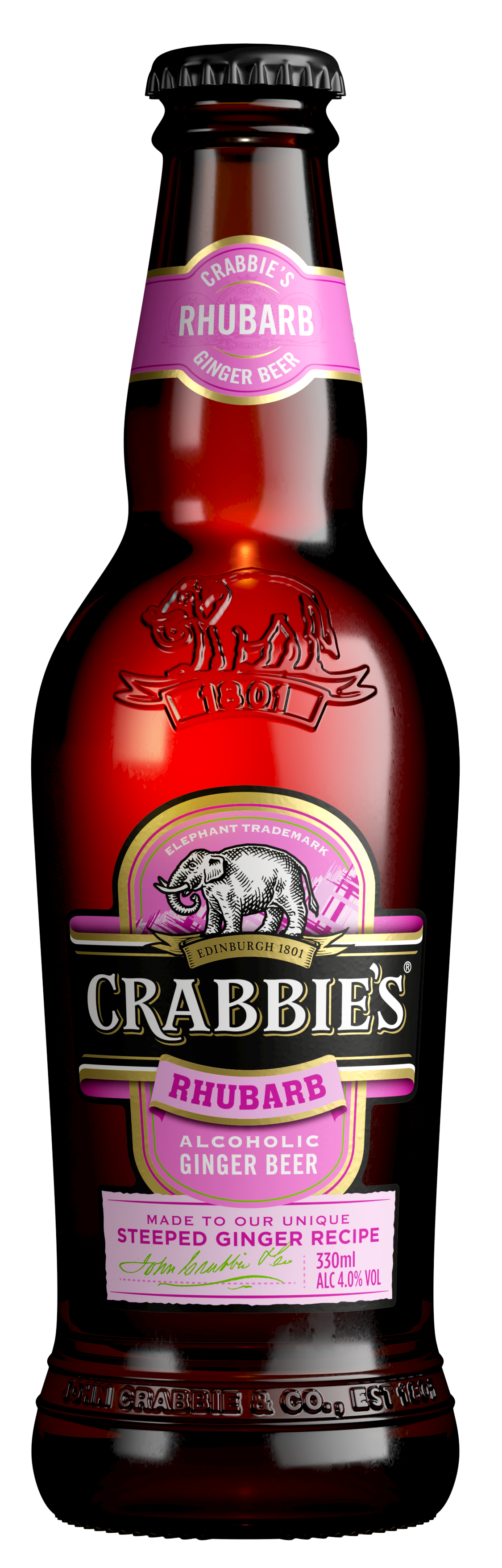Crabbie’s Rhubarb Ginger Beer