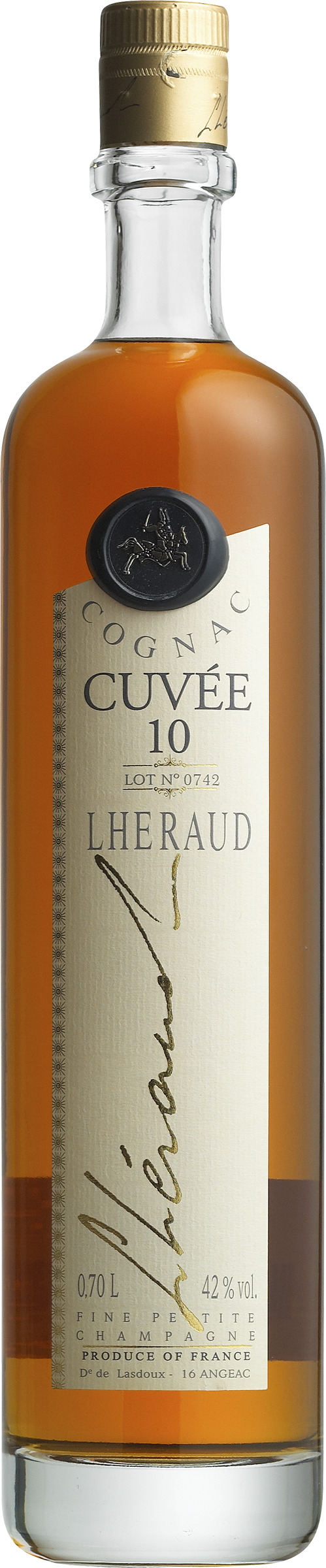 Lheraud Cognac Cuvee 10 years