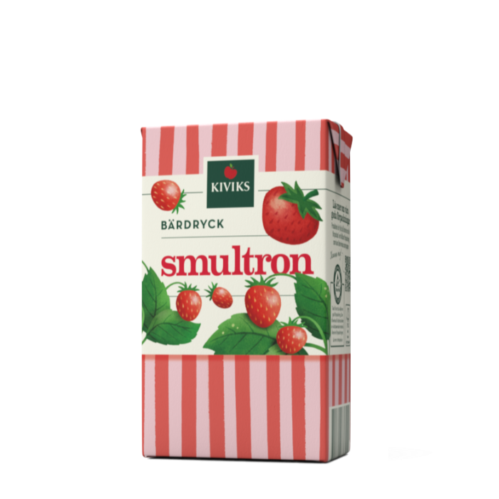 Smultrondryck sugrör 25cl x 27st