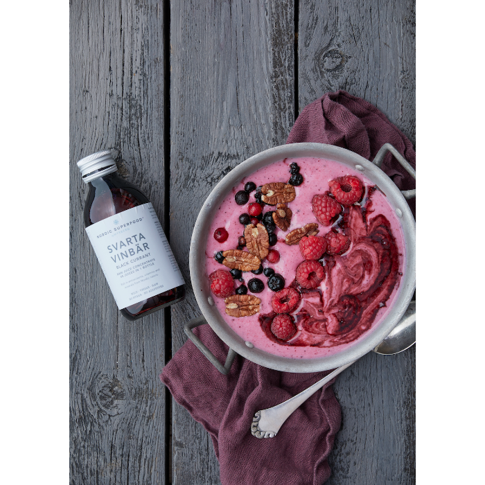 Nordic Superfood Rawjuice Svarta Vinbär