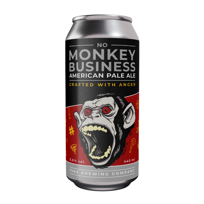 No Monkey Business APA (440 ml Burk)