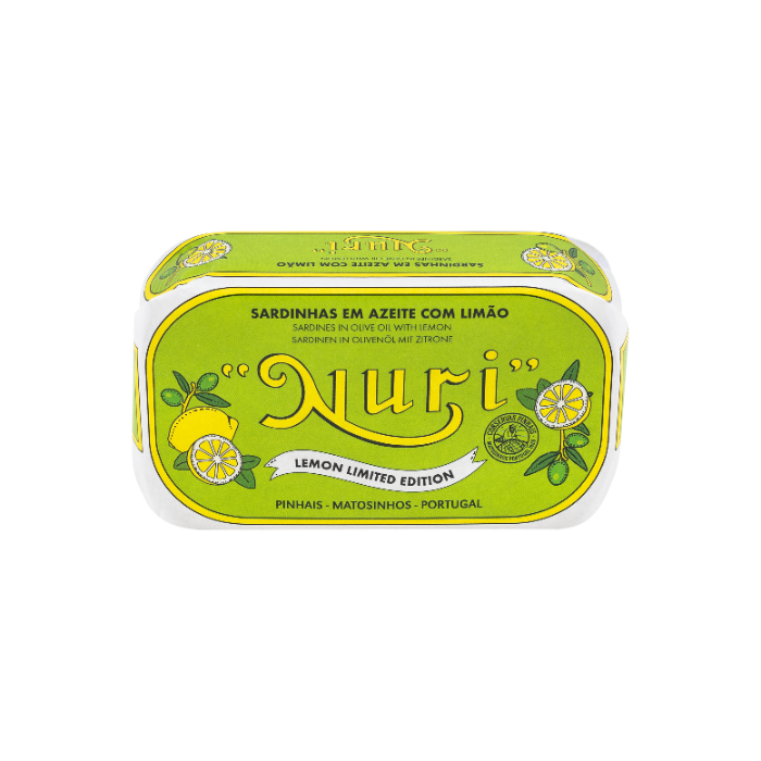 SARDINER I OLIVOLJA OCH CITRON