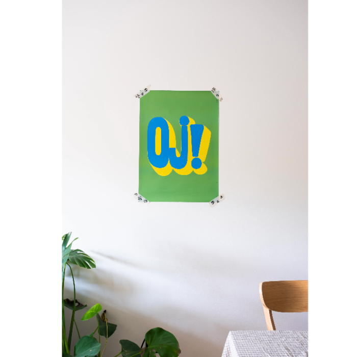 Affisch OJ 50x70