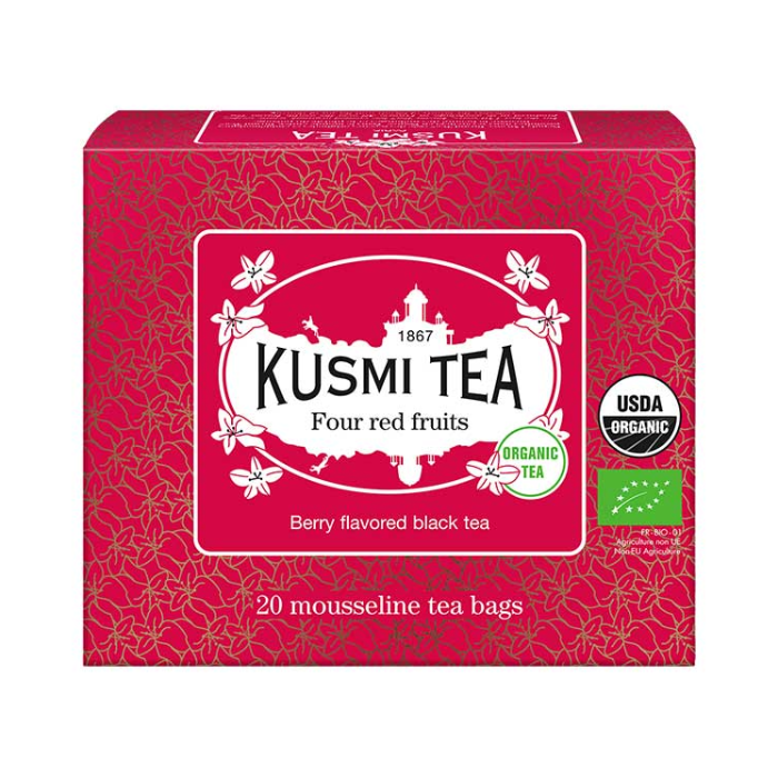 Kusmi Tea Four Red Fruits - Svart te
