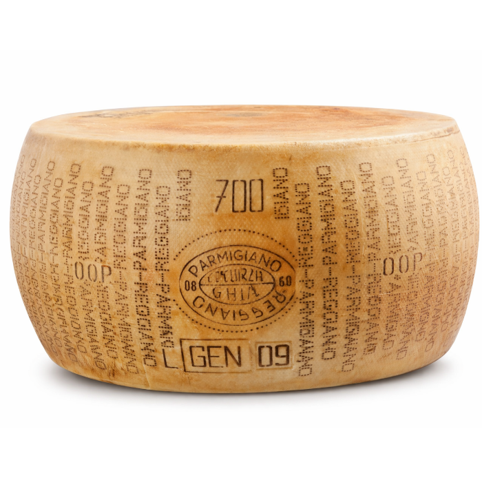 Parmigiano Reggiano DOP 24 mån (COLLA - Helt Hjul 40kg)
