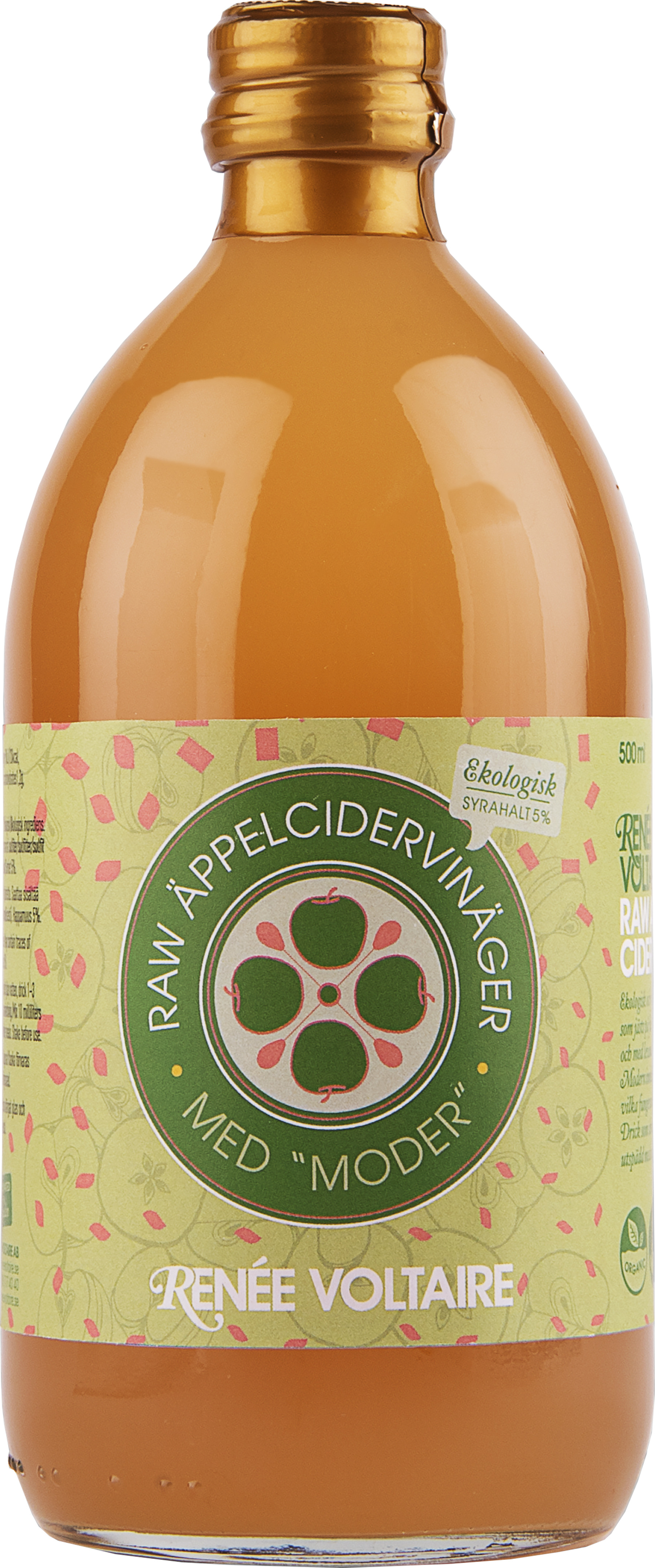 Raw Äppelcidervinäger med Moder