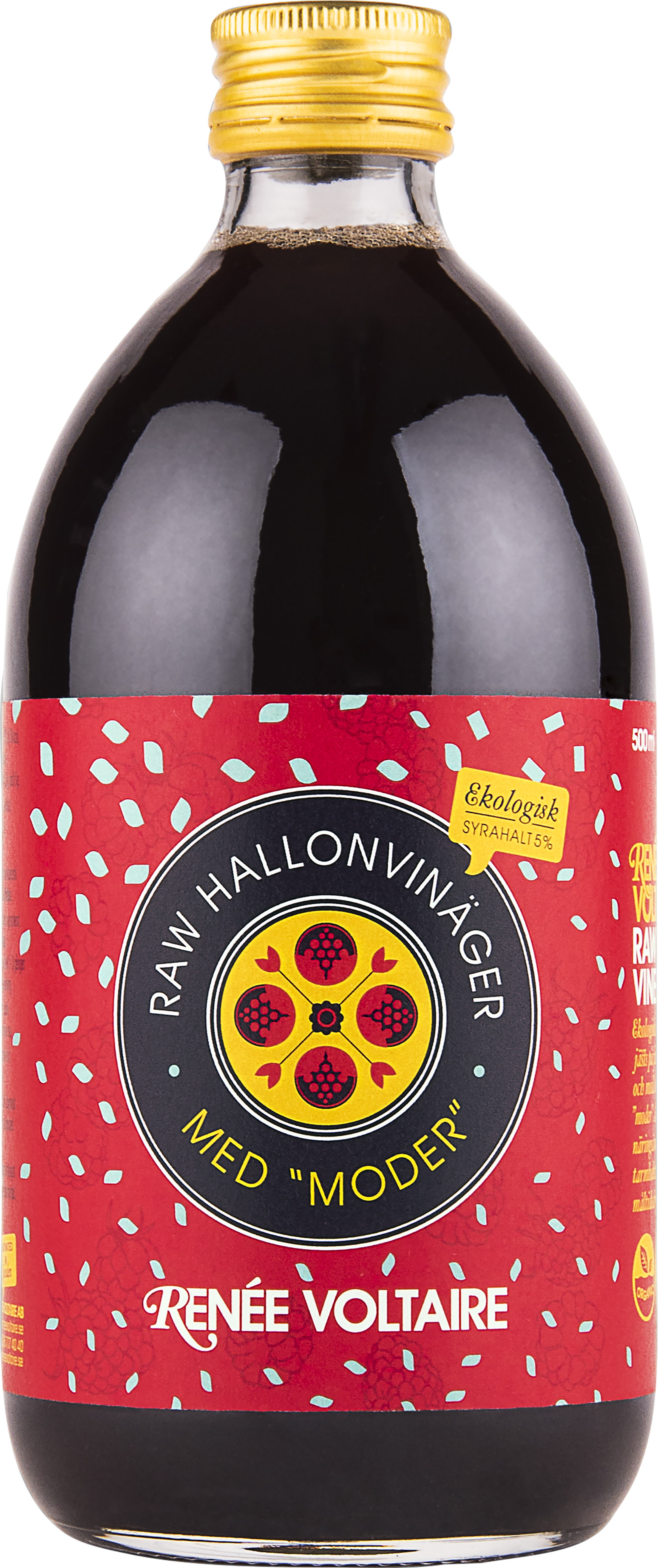 Raw Hallonvinäger med Moder