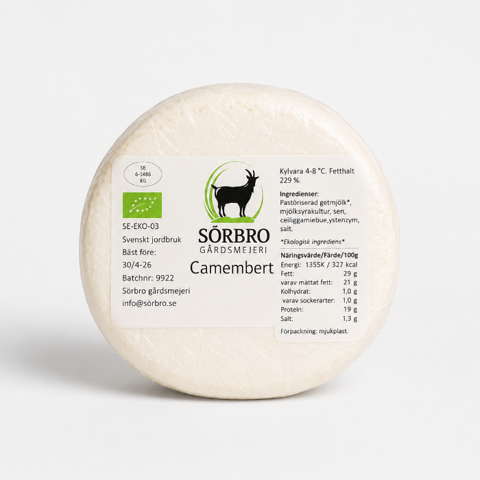 Sörbro Camembert, get ca 200g