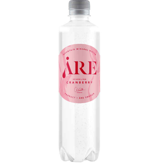 Tranbär 500ml PET Kolsyrat Mineralvatten