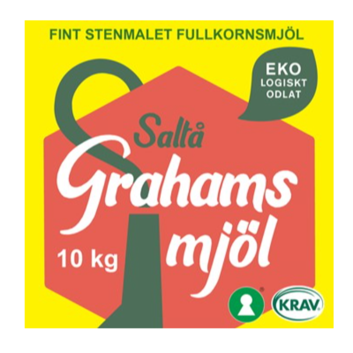 Grahamsmjöl fint (Saltå Kvarn - 10 kg)