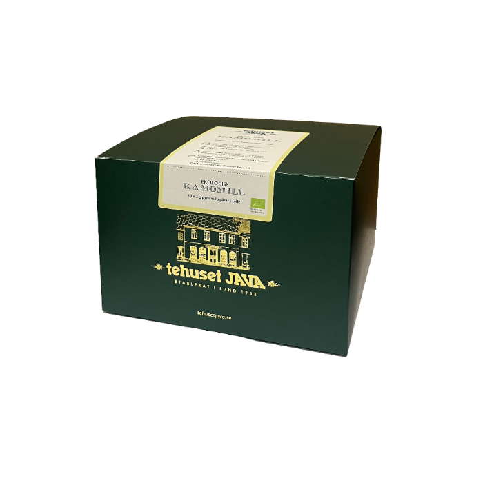 Ekologisk Kamomill 40-pack tepåsar i folie