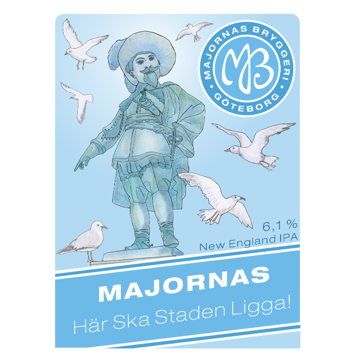 Majornas - Här Ska Staden Ligga (Burk 330 ml)