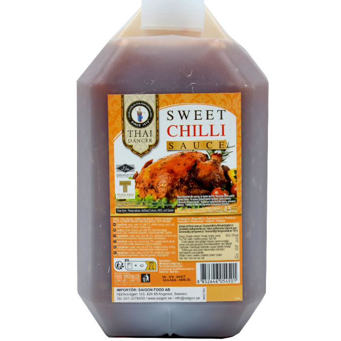 Söt Chilisås 3x4,5L TD
