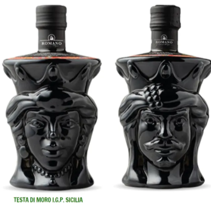 Extra jungfru Olivolja, Testa di Moro Sicilia IGP, Svart blank 500g