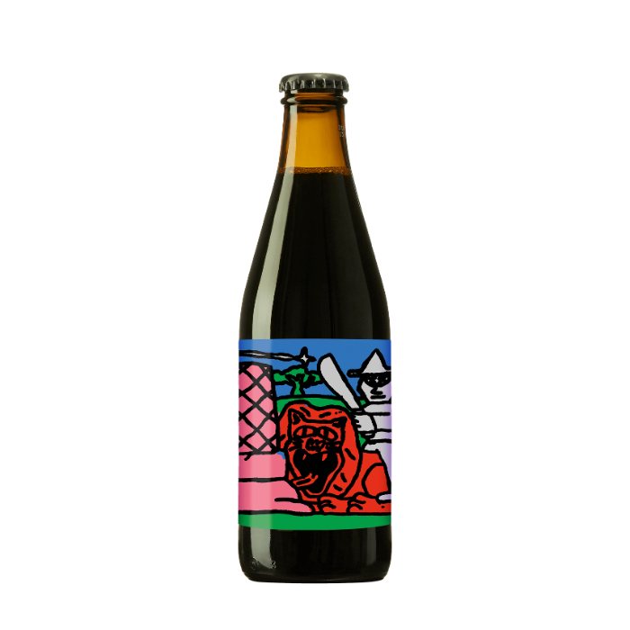 Omnipollo x Angry Chair, Safari Barrel Aged Vegan Ice Cream Stout  13,0% (Flaska 330ml)