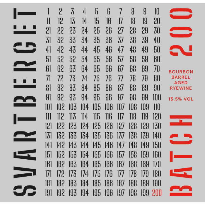 200 BBA Ryewine FAT 20L