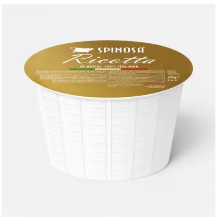 Fryst Ricotta Buffel, Spinosa - 1,5kg.