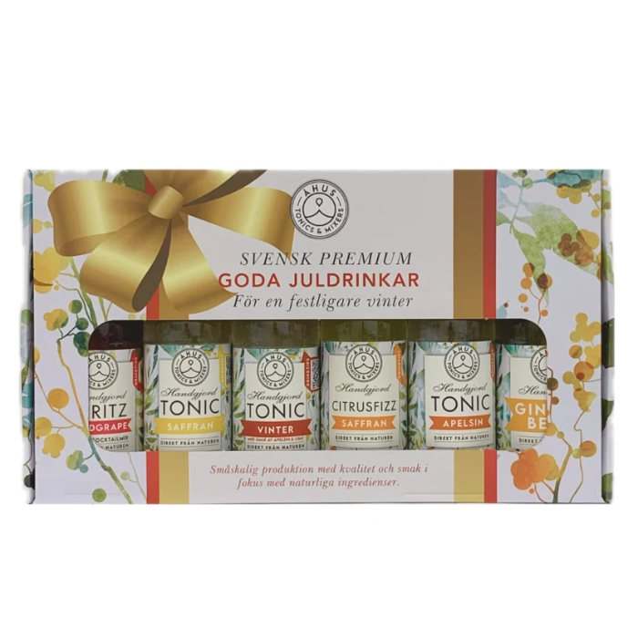 Presentbox Juldrinkar 6 flaskor