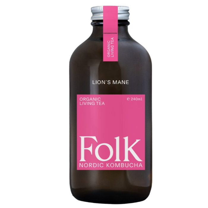 Lion´s Mane Kombucha Eko (Folk - 12x240ml)