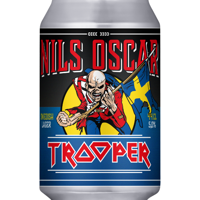 Nils Oscar - Trooper Iron Maiden (Burk 33 cl)
