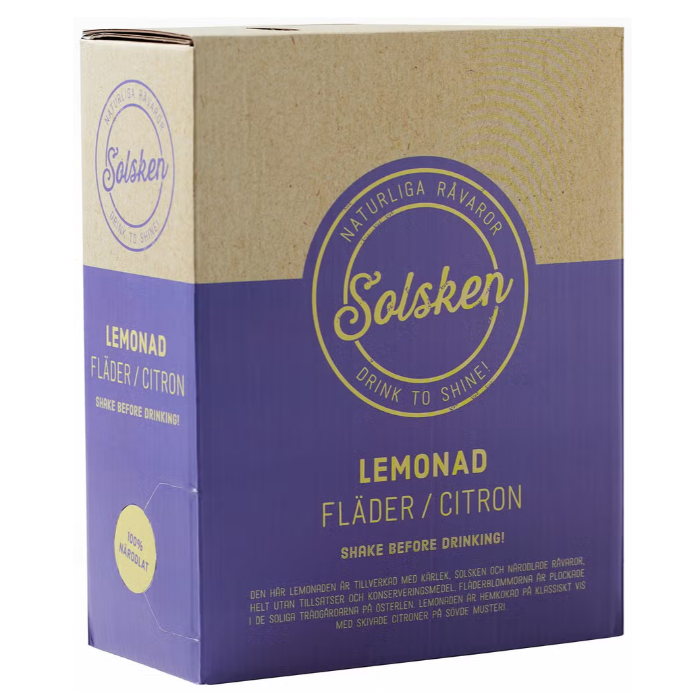 Lemonad Fläder/citron 3L BIB