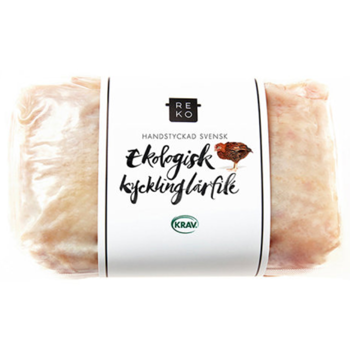 Kyckling Lårfilé 500g Eko fryst (Reko - 500g)