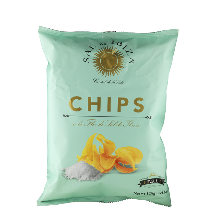 CHIPS MED HAVSSALT 125G