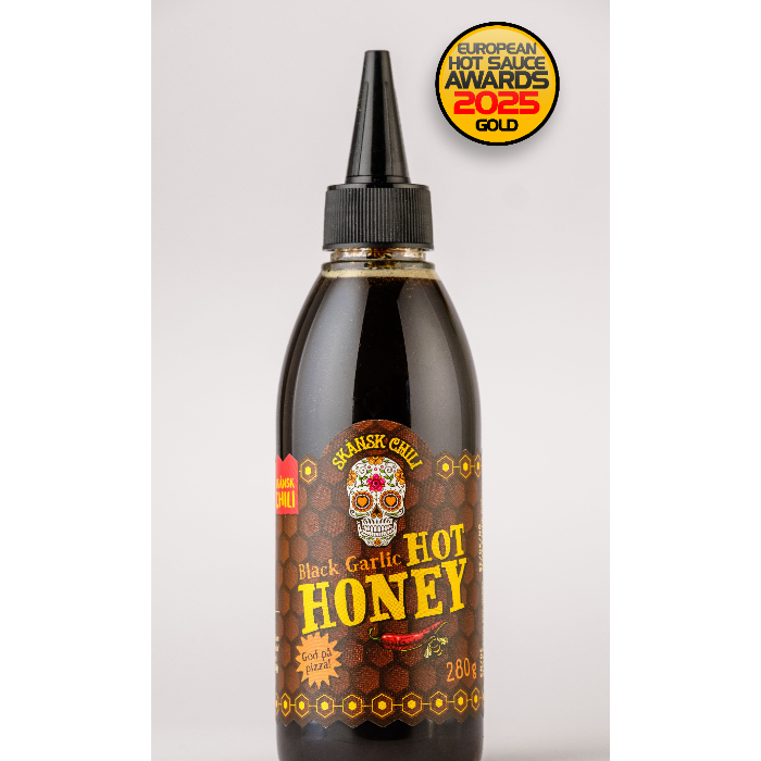 Black Garlic Hot Honey