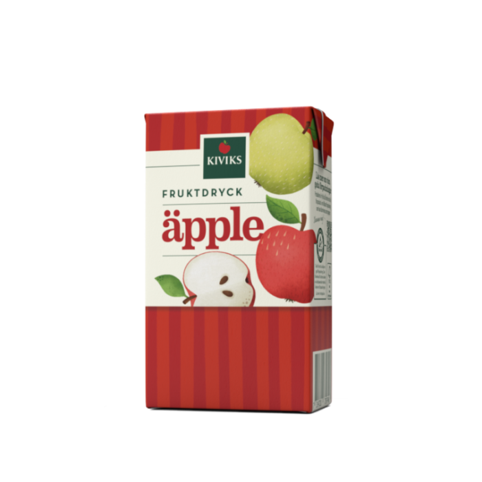 Kiviks Musteri Äppeldryck m sugrör 25 cl, 27st