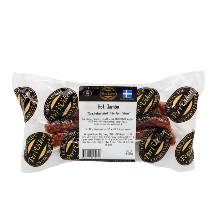 Ölkorv Hot Jambo 110g/3-pack