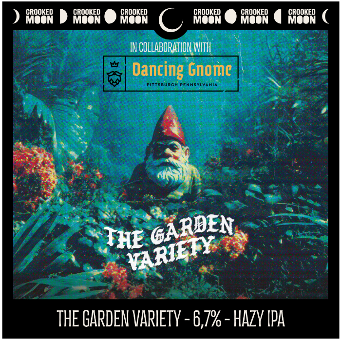 Crooked Moon x Dancing Gnome The Garden Variety Hazy IPA 6,7% 20L Keykeg