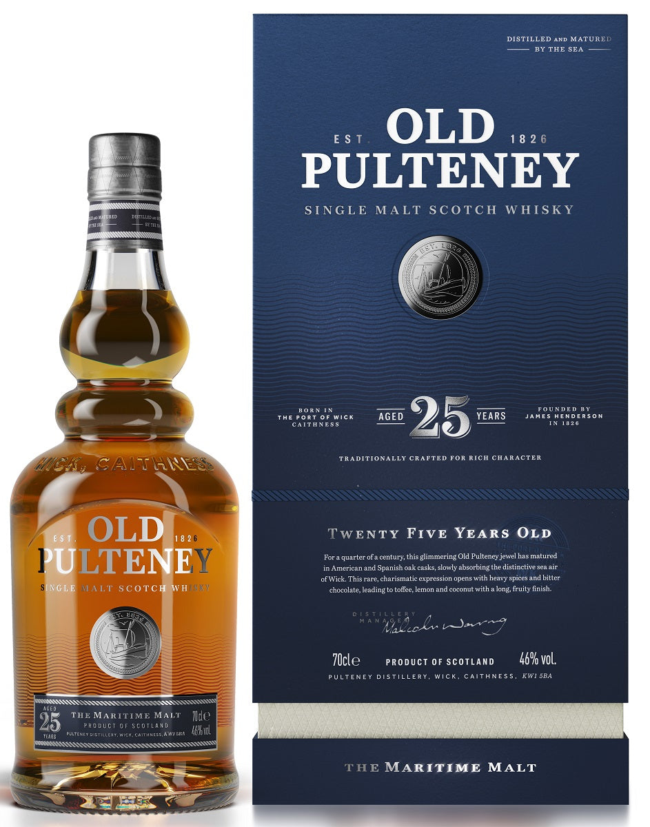 Old Pulteney 25 YO Single Malt Whisky