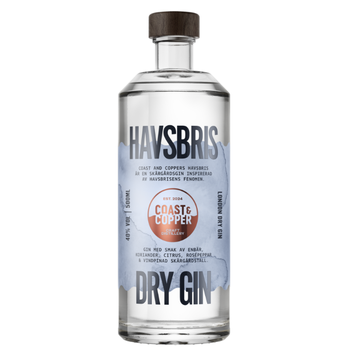 Coast & Copper Havsbris Dry Gin