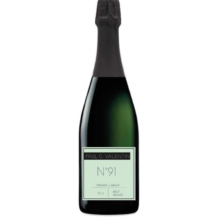 Paul G. Valentin, Cremant Blanc AOC Limoux, Brut Nature (750 ml)