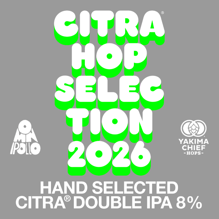 Omnipollo x Yakima Chief, Citra Hop Selection 2026 DIPA 8,0% (Fat 20L)
