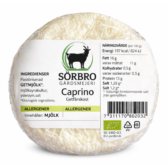 Caprino, get   ca 200g Sörbro