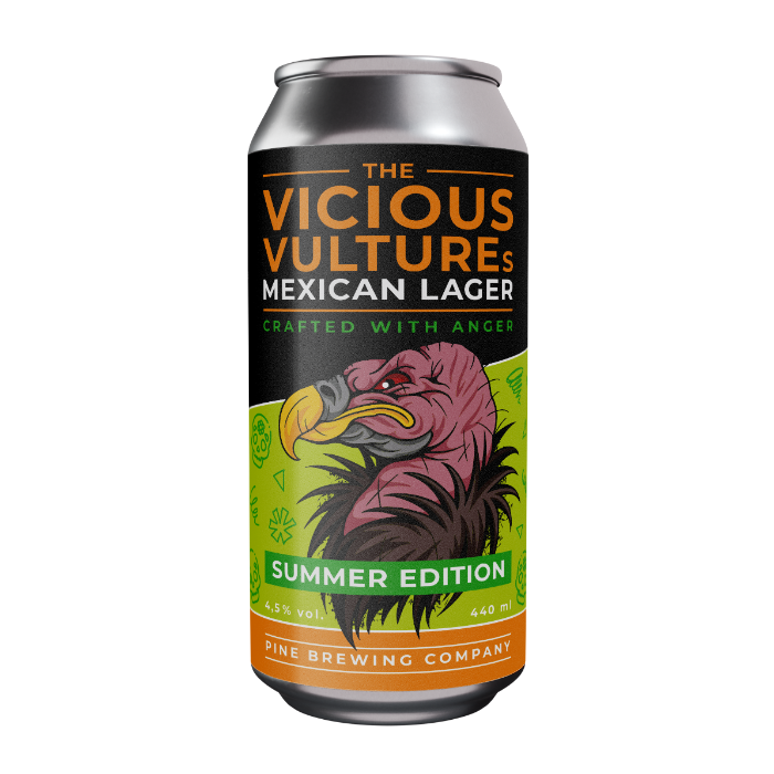 The Vicious Vultures Mexican Lager (Burk 440 ml)