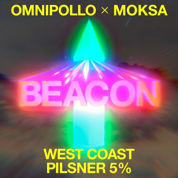 Omnipollo x Moksa, Beacon West Coast Pilsner  5,0% (Fat 20L)