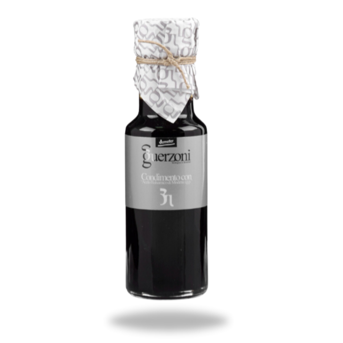 Condimento con ´Aceto Balsamico di modena IGP` Argento/Silver Eko 6år Demeter (Guerzoni - 100 ml)