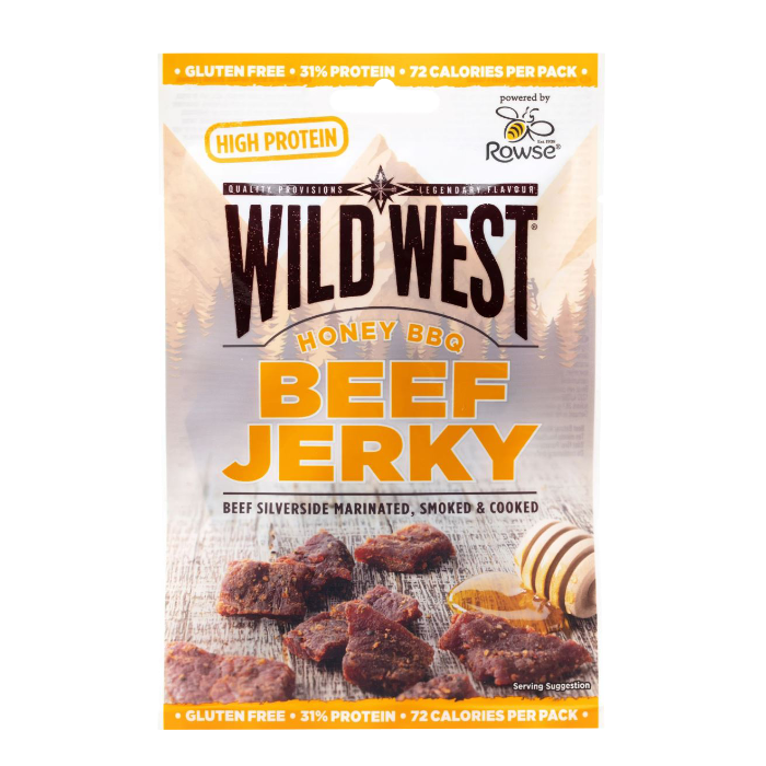 Wild West Beef Jerky Honey BBQ 25 g