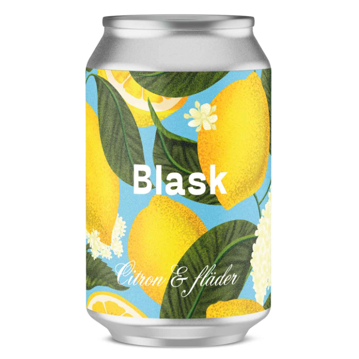 GBG Soda Blask Citron & Fläder sockerfri