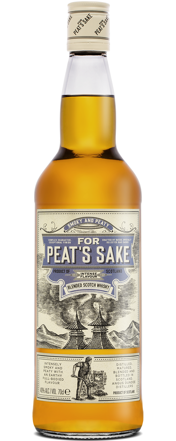 For Peat Sake Blended Scotch Whisky Peated