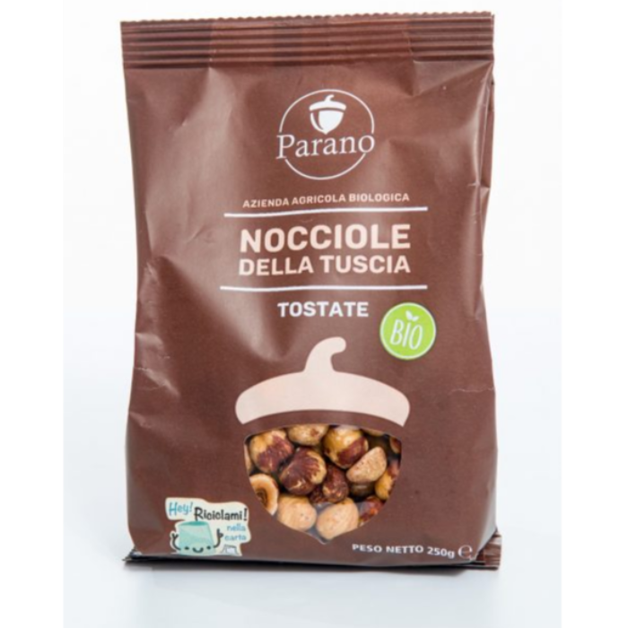 Rostade hasselnötter BIO ( Parano - 250 g)