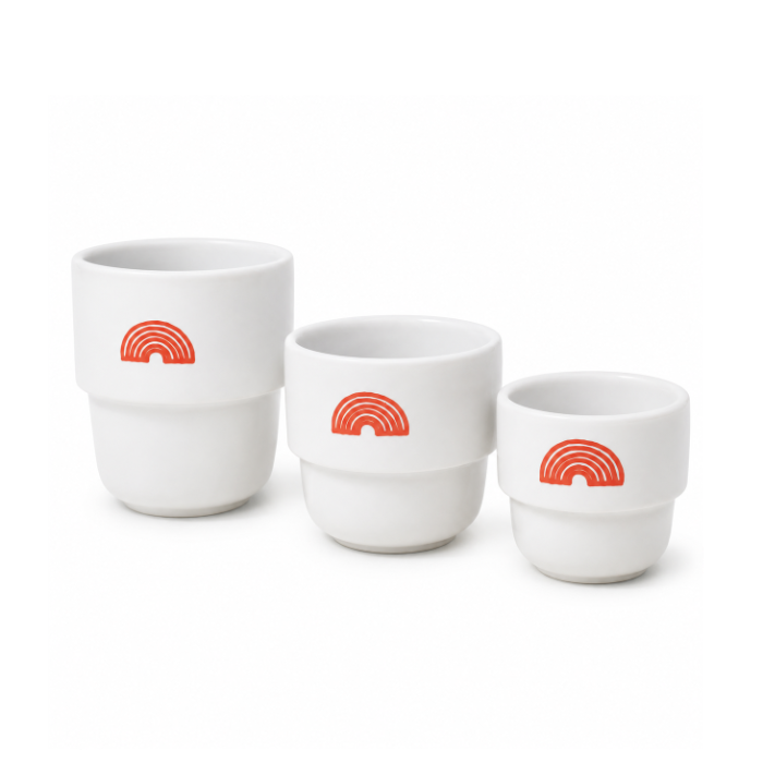 Lykke Cup Red Rainbow Espresso 6-pack
