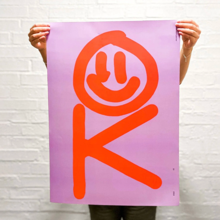 Affisch OK Ciao 50x70