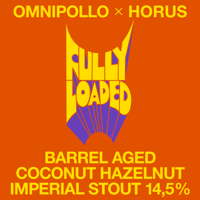 Omnipollo x Horus, Fully Loaded Barrel Aged Imperial Coconut Hazelnut Stout 14,5% (Fat 10L)