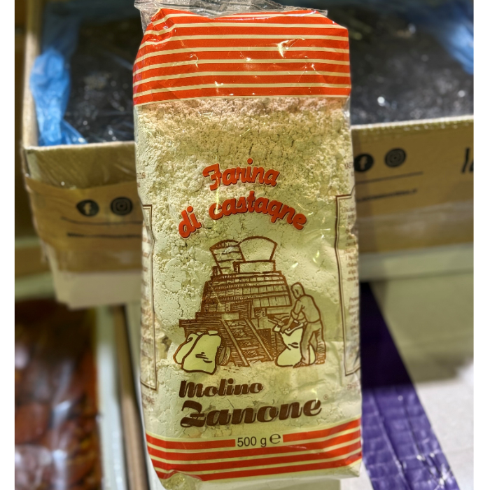 Kastanjemjöl, Molino Zanone 500g ( Marrap)