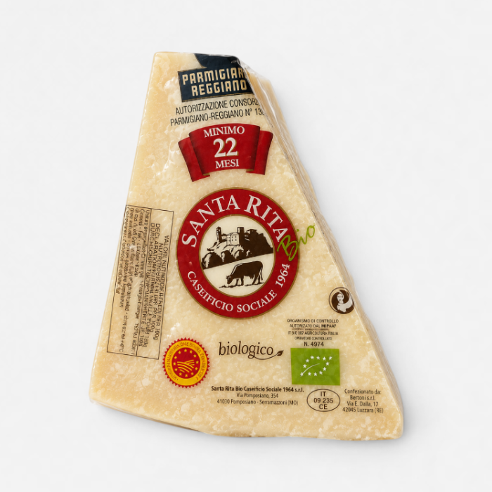 Parmigiano Reggiano BIO 22/24 MÅN ( Santa Rita - 300 g st.)