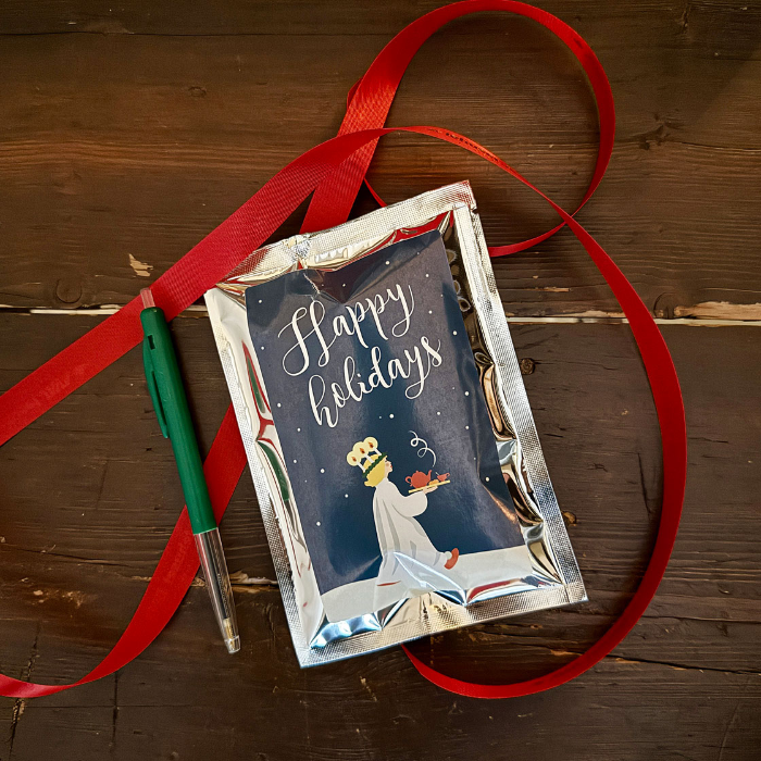 Tevykort Happy Holidays Lucia